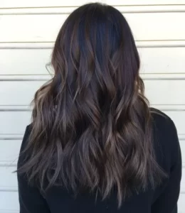 Dark Brown Balayage